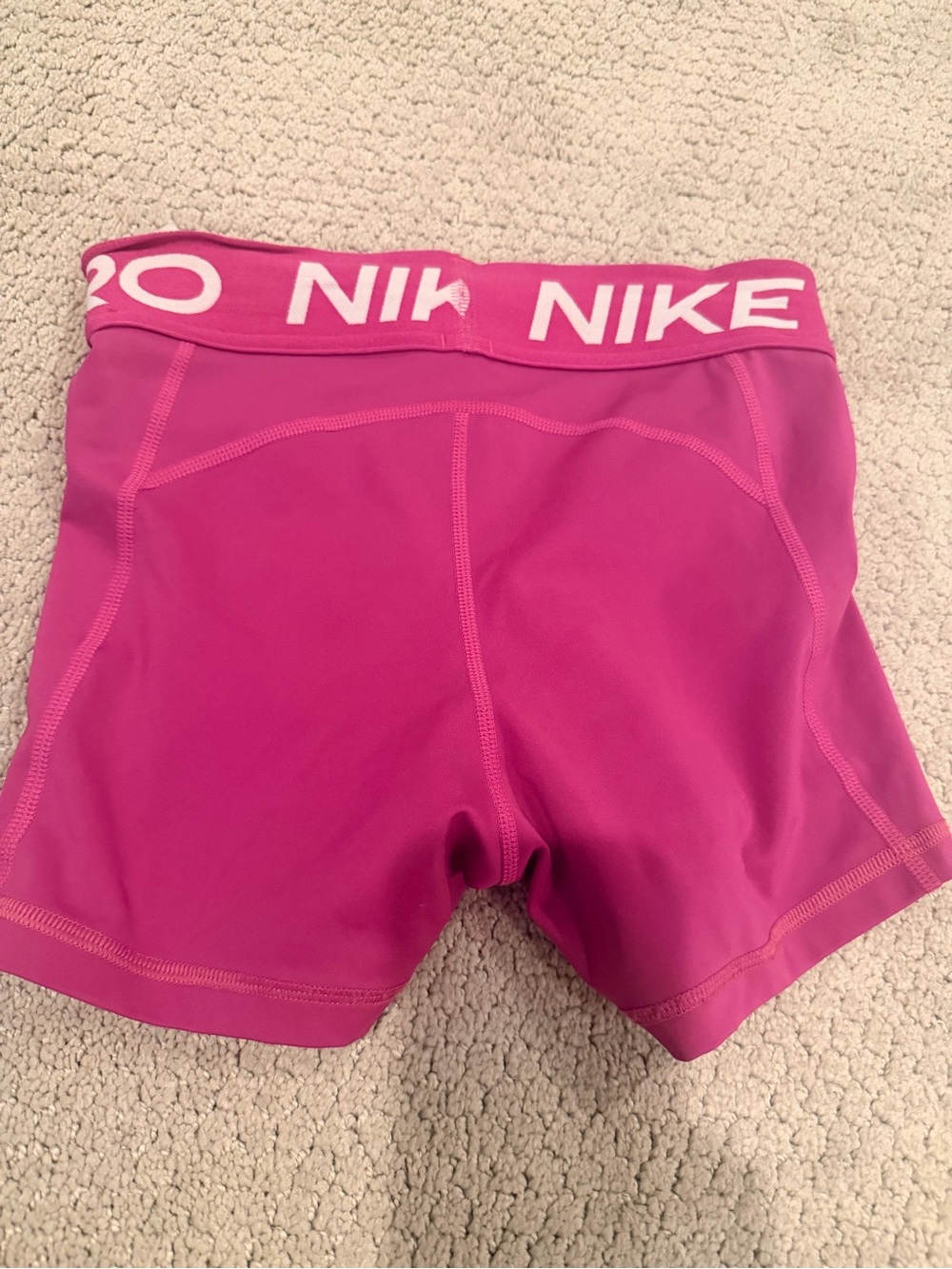 Nike Women's Magenta Performance Compression Shorts (XS)